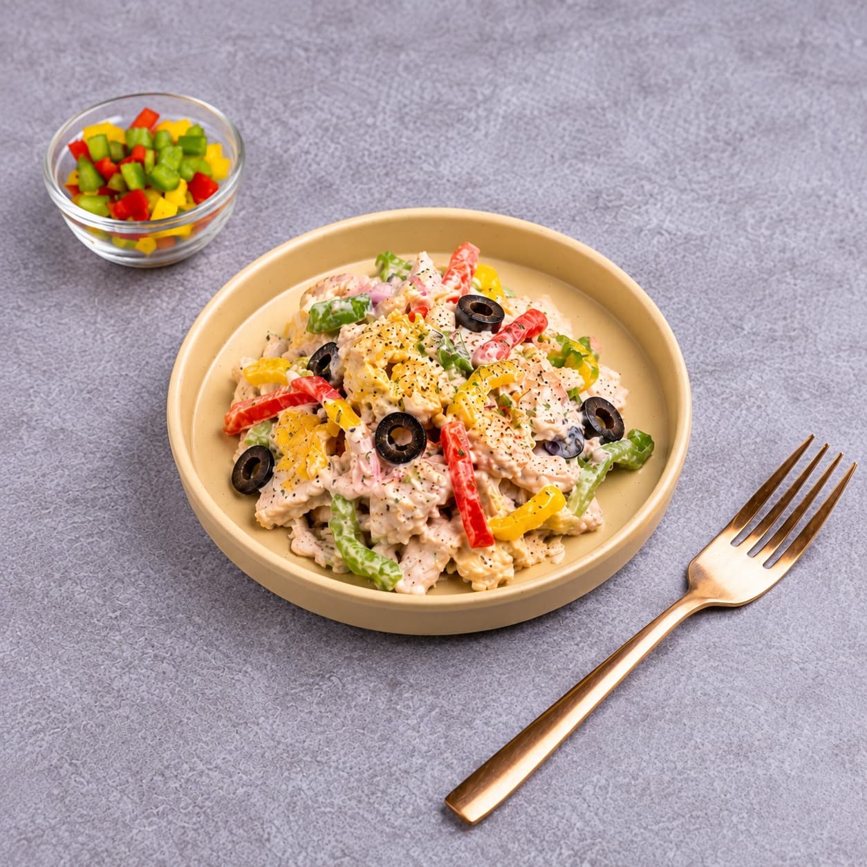 F & C Traditional Chicken Classic Salad - Image 1